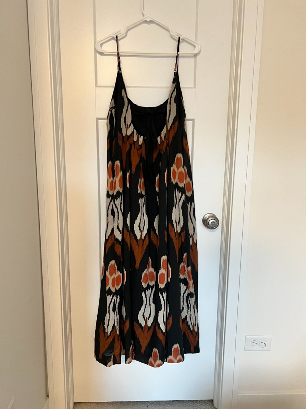 Anthropologie Nikki Pleated Maxi Dress Size M - Picture 6 of 10
